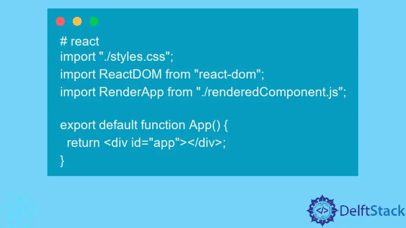 Reactdom Render In React Delft Stack - High Quality Ocean Illustration - 4K