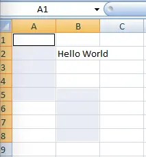 Selection of cells in vba