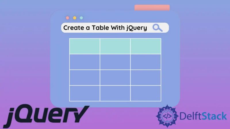 How To Add Table Row In Jquery Delft Stack - Artistic HD Light Designs | Free Download
