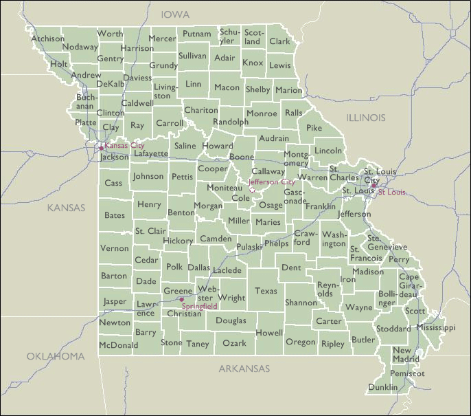 Jefferson City Mo Zip Code Map Mo 