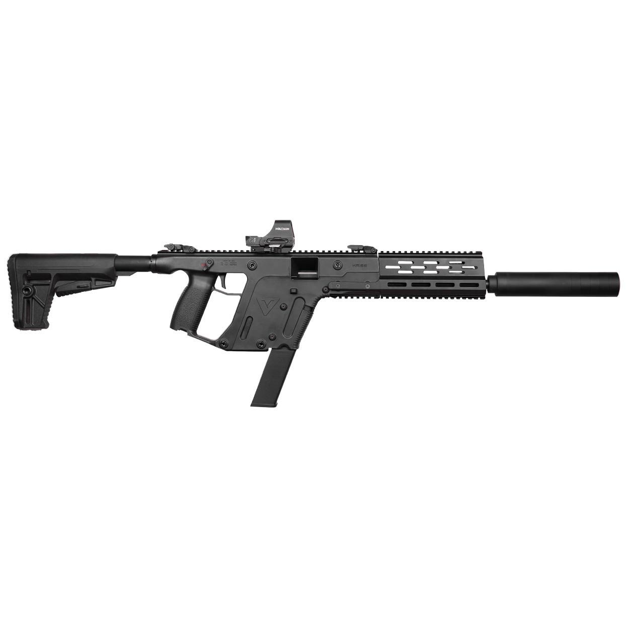 Any excess noise from the . Kriss Vector Enhanced Suppressed 510c Package Delta Mike Ltd