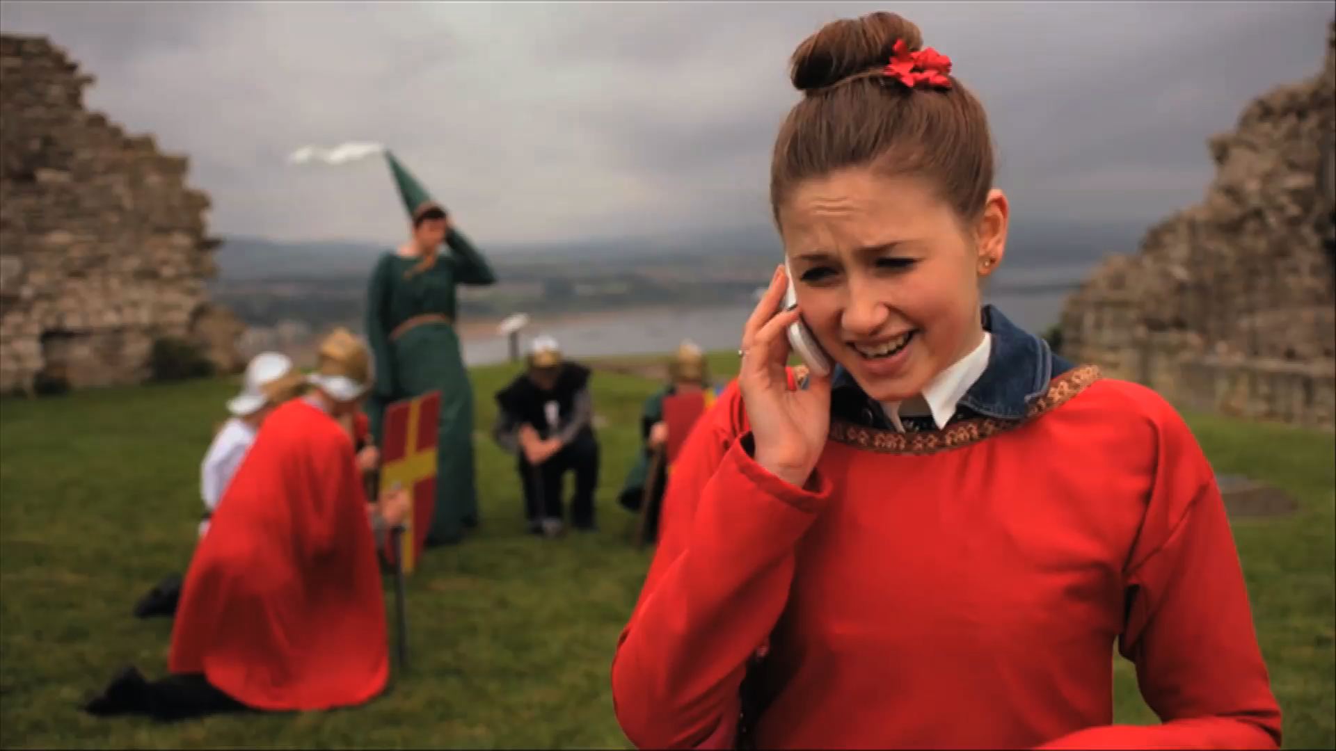 Hannah on the cbbc's sitcom all at sea and all about mckenizies. All At Sea Delyth Thomas Director