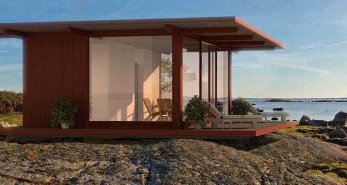 Casas De Madera Modernas Con Planos Casetas De Diseno