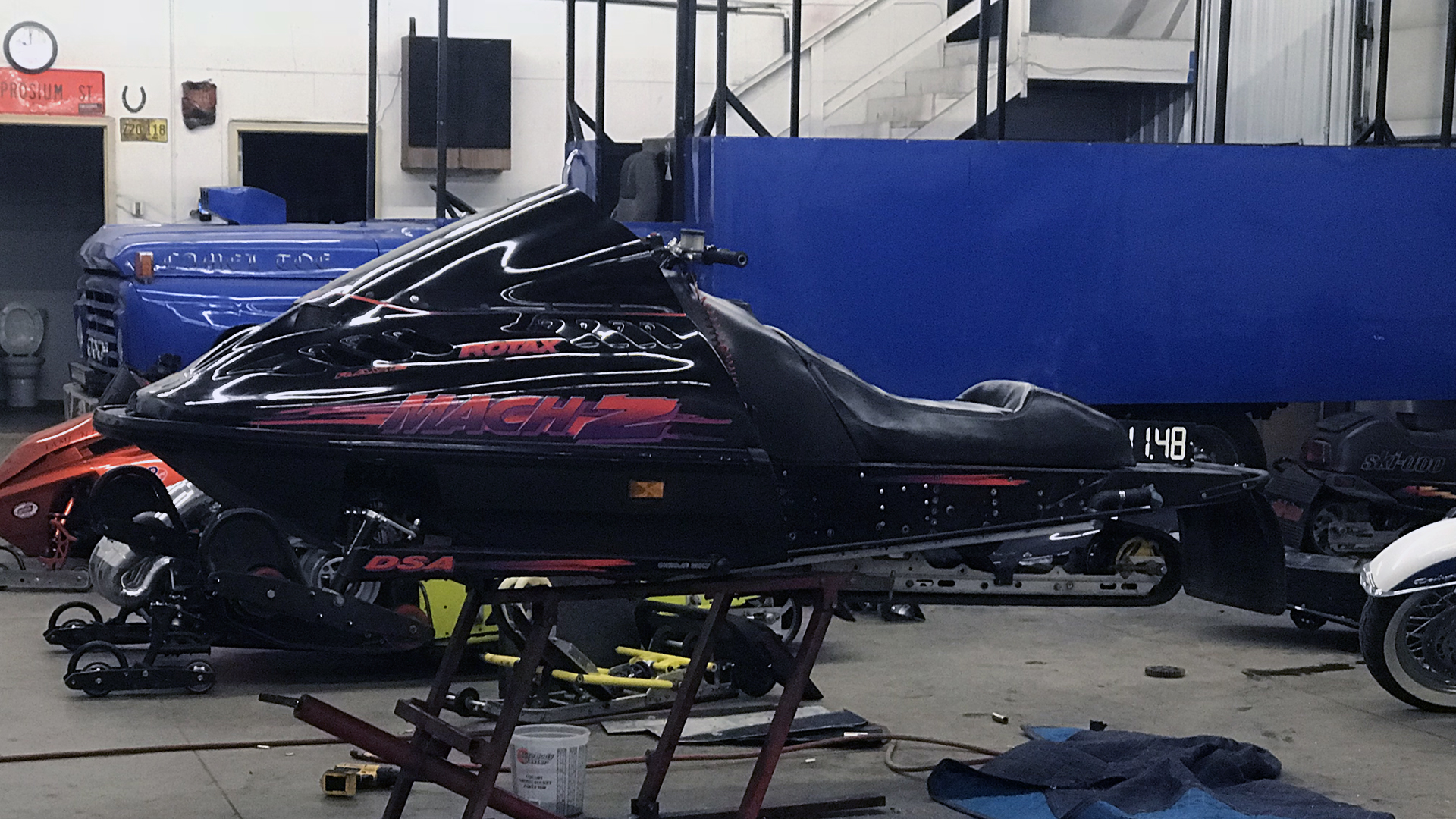 1996 Ski Doo Mach Z Dennis Kirk Sled Build