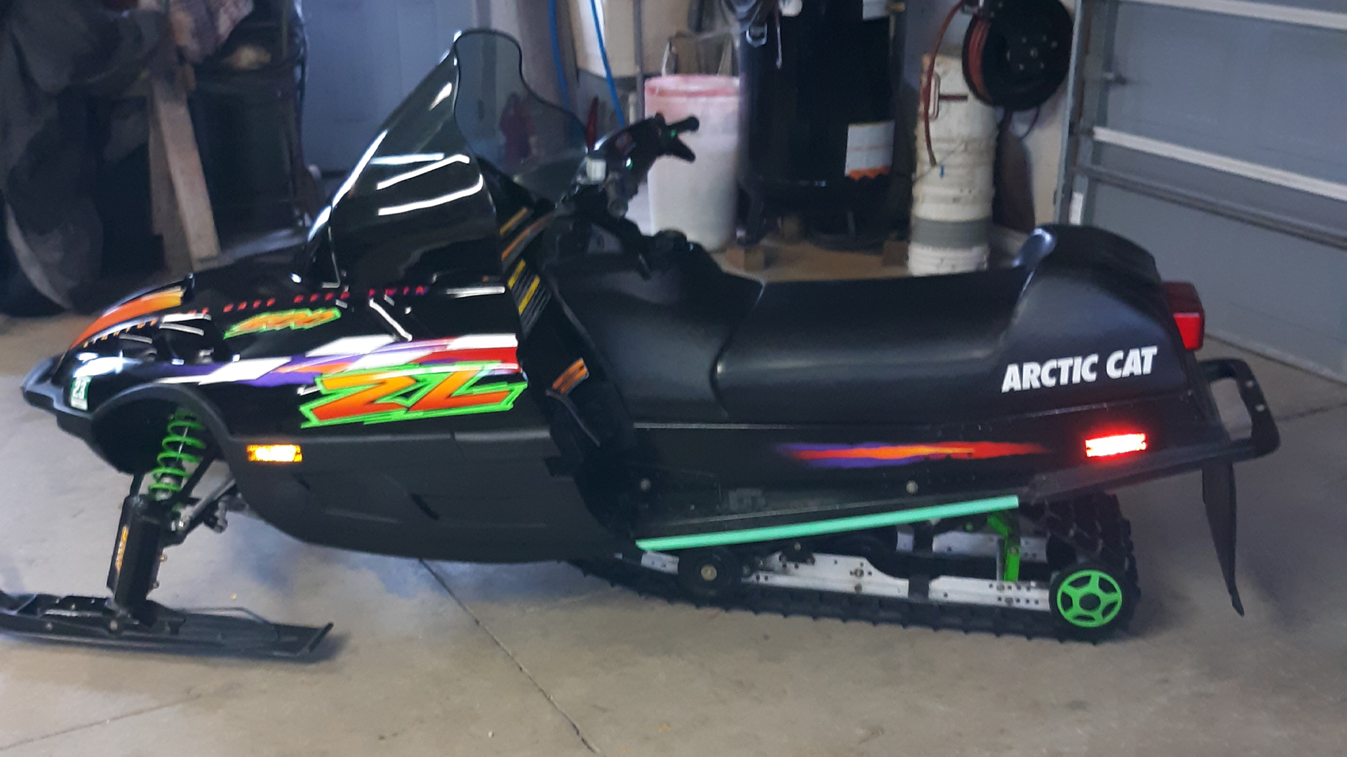 1998 ARTIC CAT ZL500 - Dennis Kirk - Sled Build