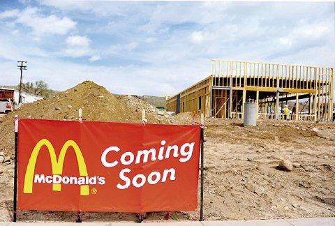 pics Mcdonalds Coming Soon Sign the denver post
