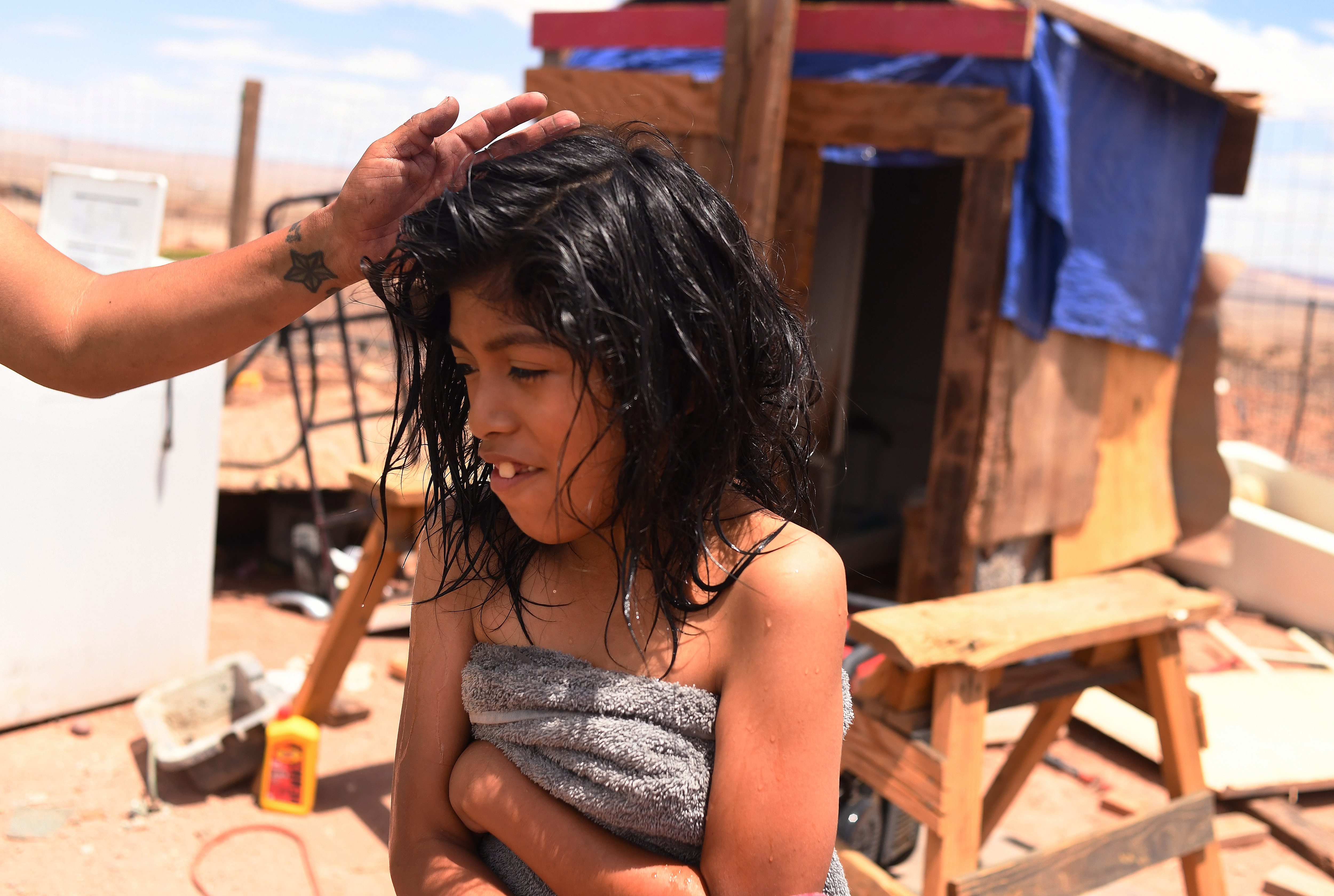 Yolinda Mejia, of the Navajo Nation, ...