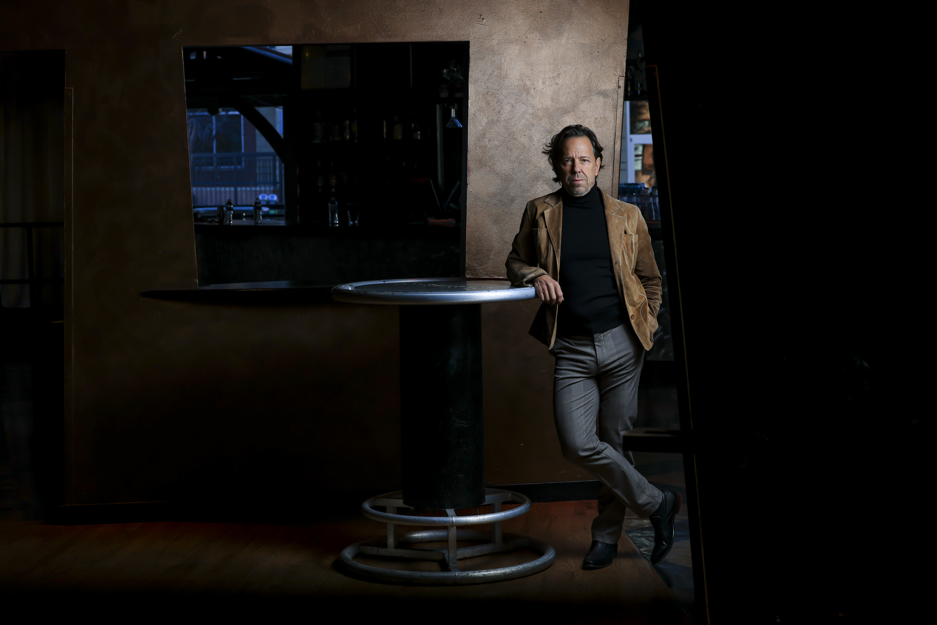 DENVER, CO - December 9: Chris Swank, owner of La Rumba, poses for a portrait at his nightclub in Denver, CO, December 9, 2022. (Photo by Kevin Mohatt/Special to The Denver Post)