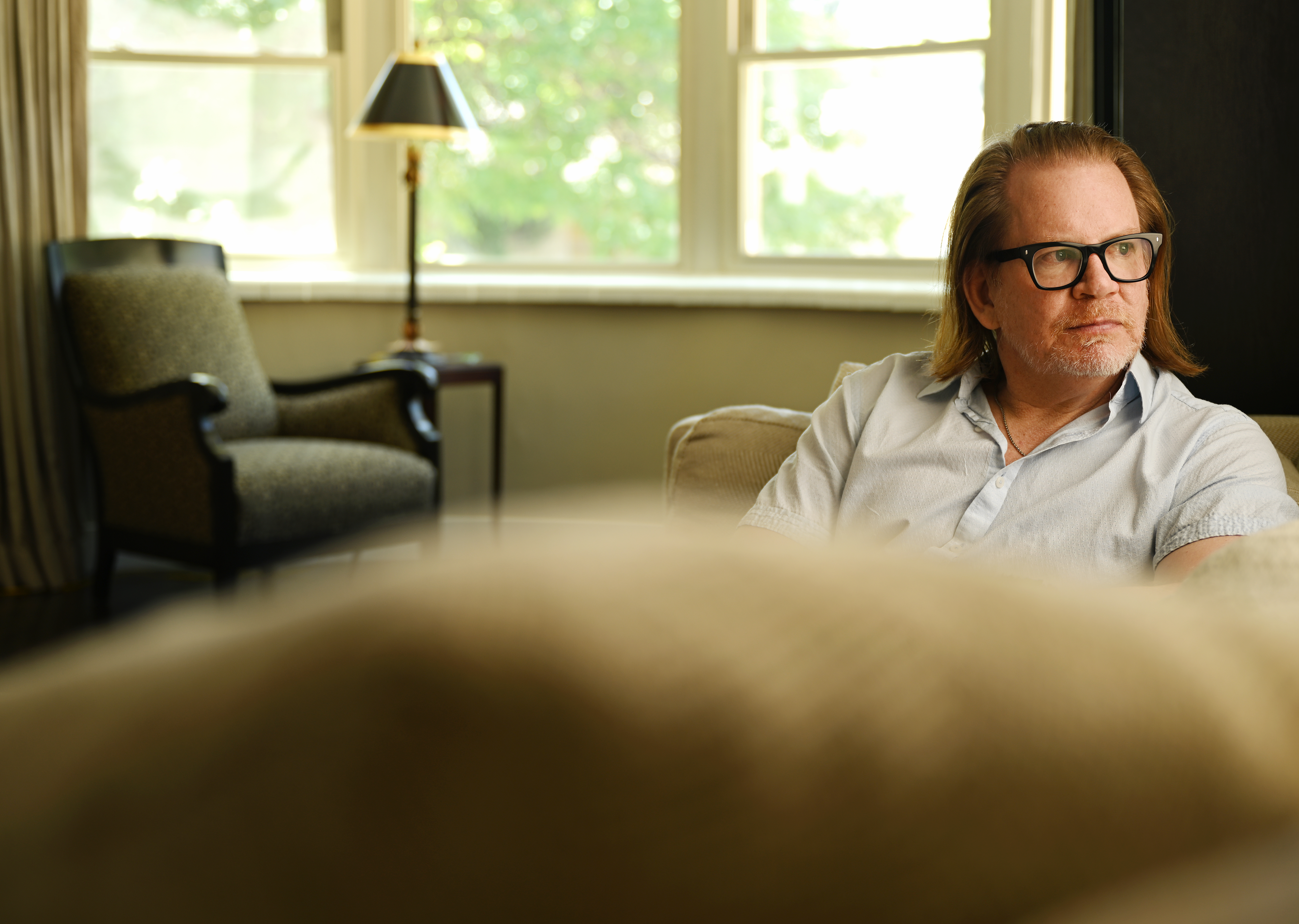 Ty Godwin is still dealing with health issues that began in 2020 when he contracted COVID-19. Godwin is pictured at his home in Denver on June 19, 2023. (Photo by RJ Sangosti/The Denver Post)