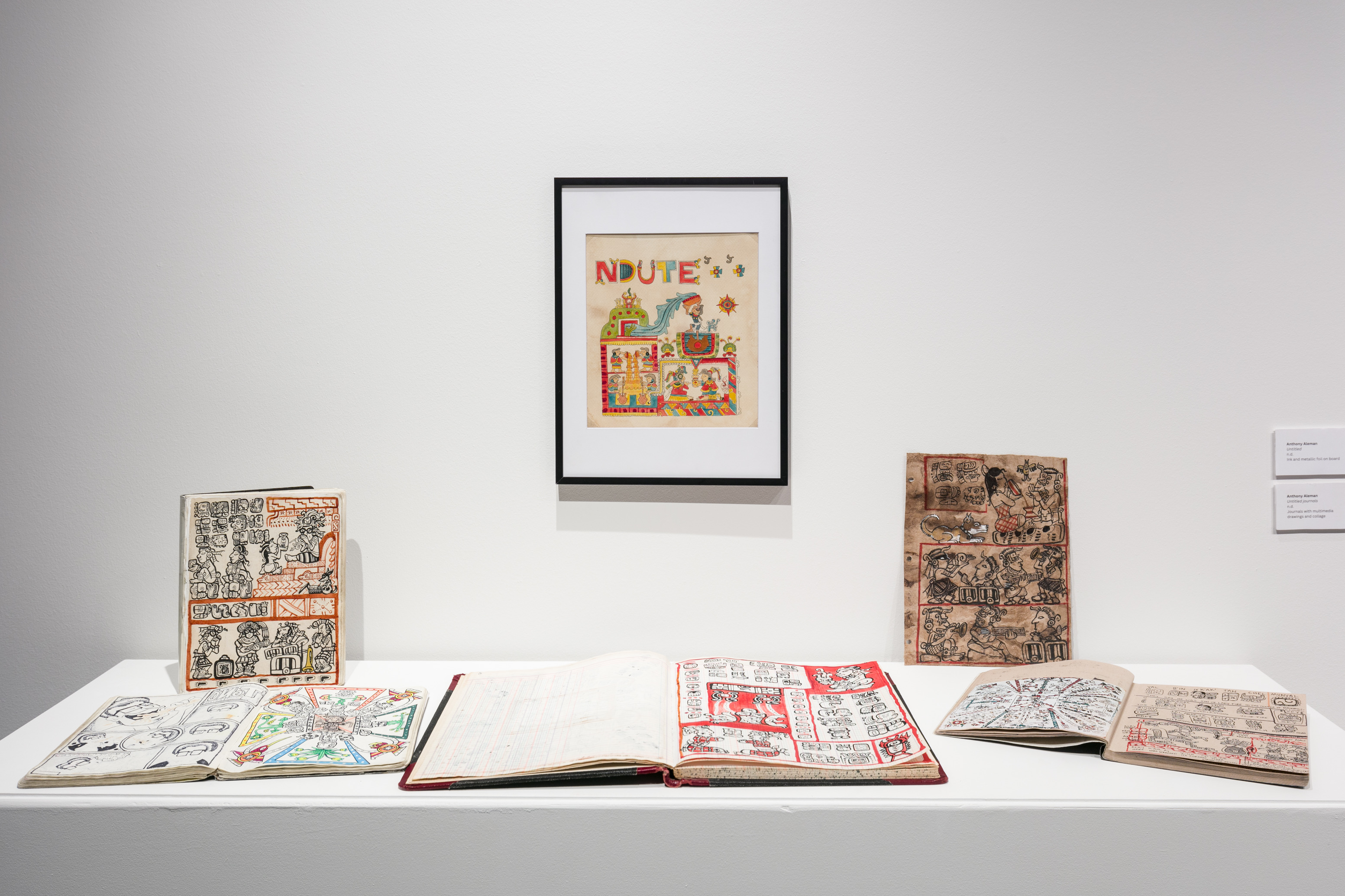 The art show “Code-X” borrows from Mesoamerican culture to tell