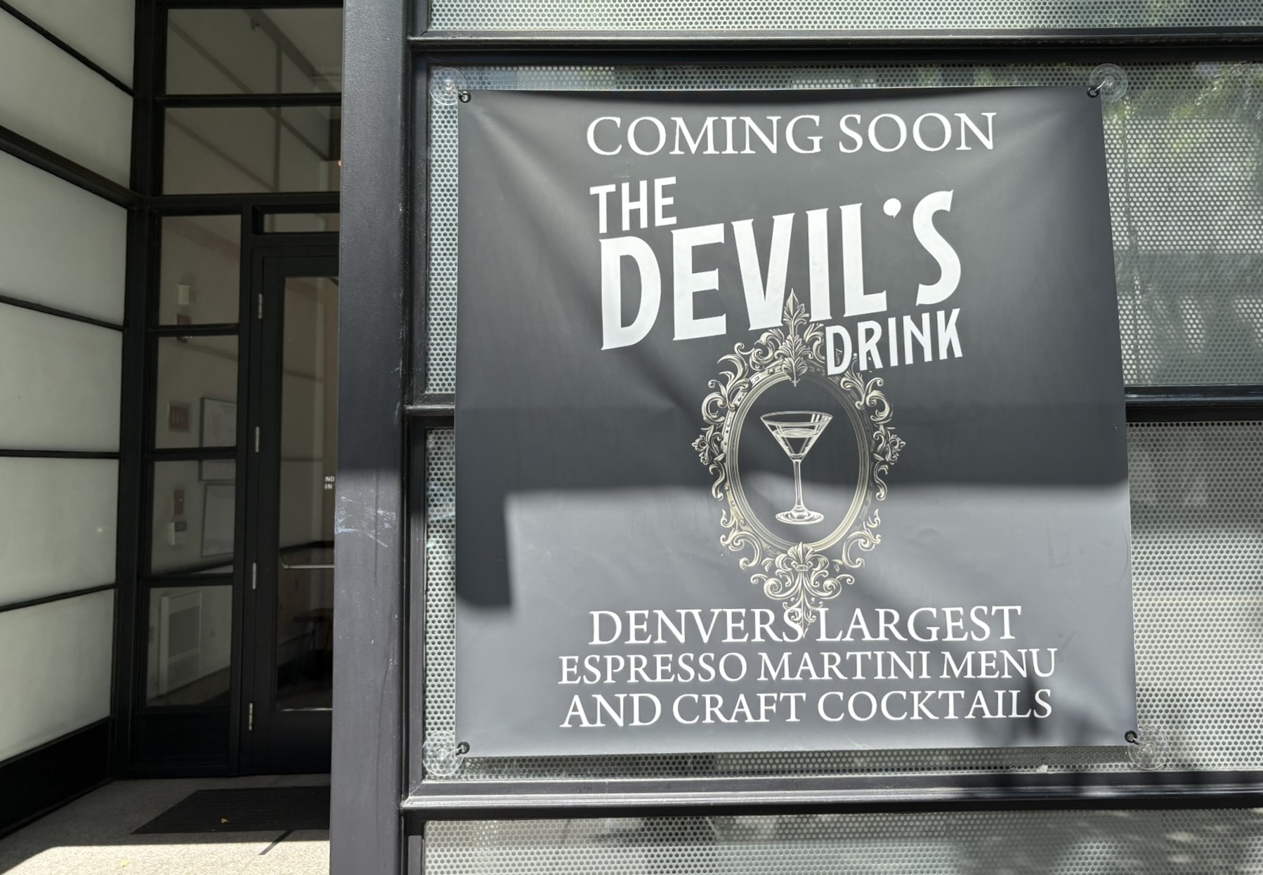 The Devil's Drink plans to open in Sept. 2025 on Platte Street in Denver. (Sara Rosenthal/Special to The Denver Post)