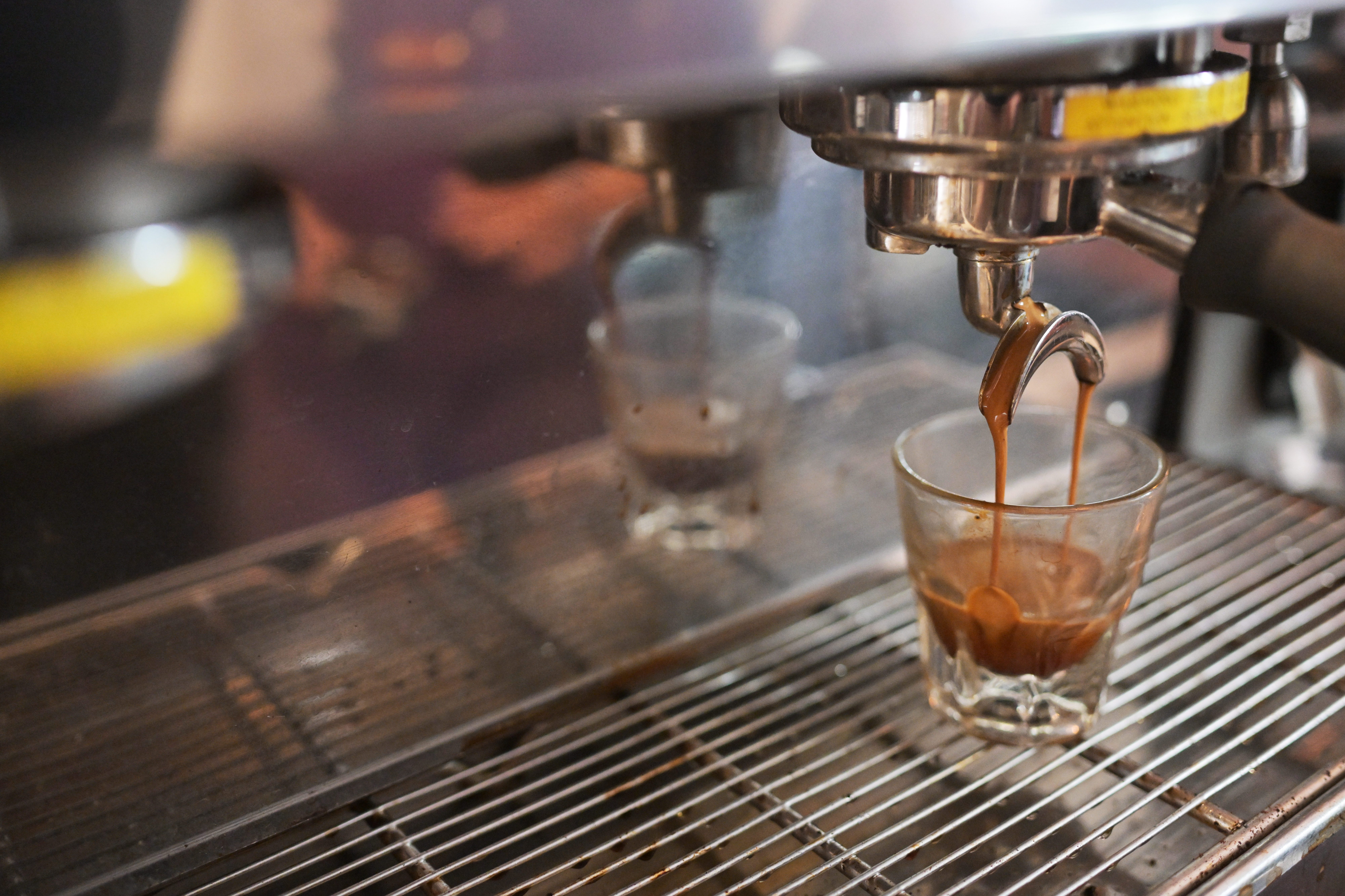An espresso shot is made for a drink at Coffee Sarap on June 9, 2026, in Denver. (Photo by RJ Sangosti/The Denver Post)