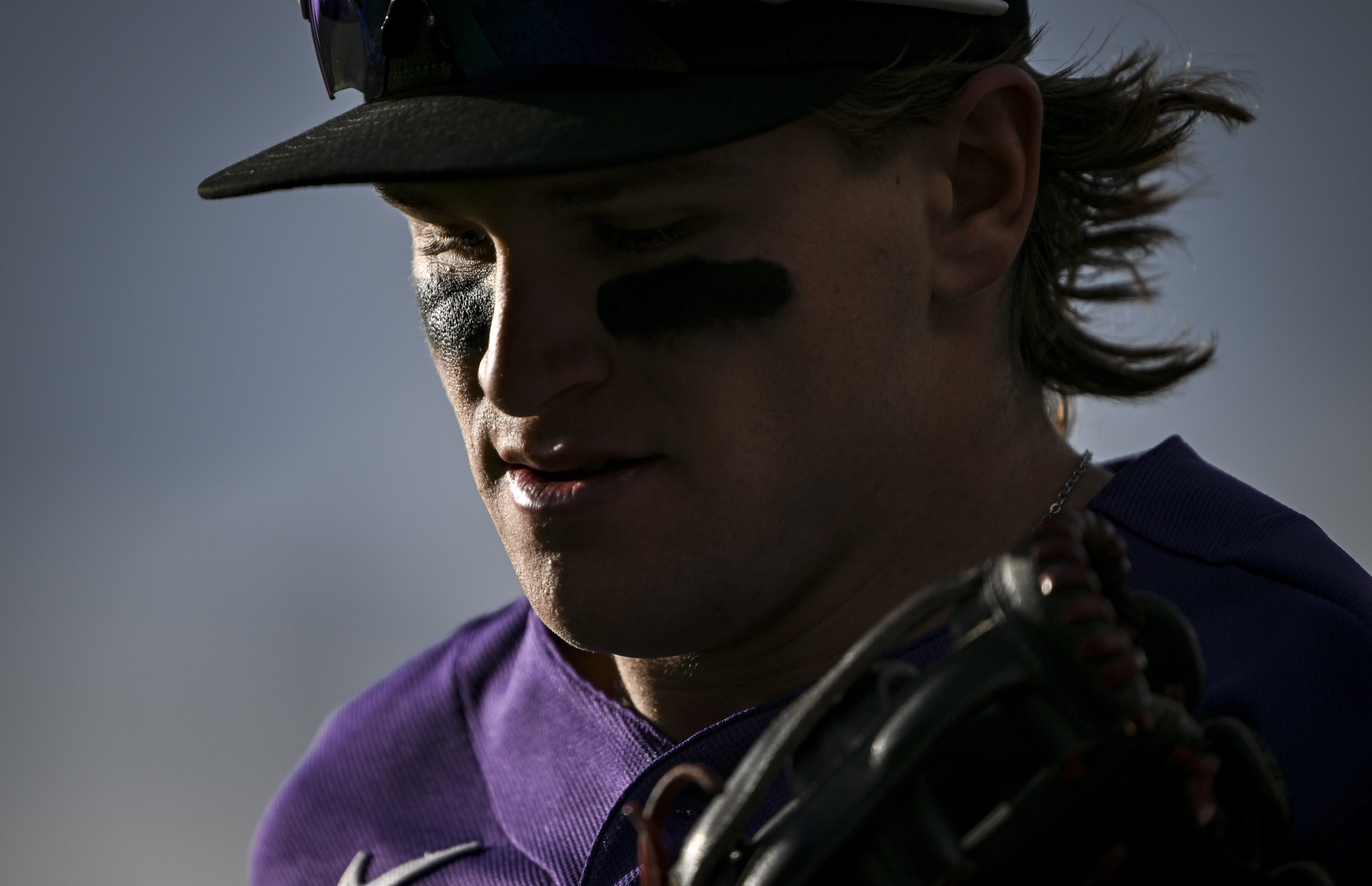 Cole Carrigg (16) of the Colorado Rockies jogs off the field during the first inning against the Chicago Cubs at Coors Field in Denver on Tuesday, June 9, 2026. (Photo by AAron Ontiveroz/The Denver Post)
