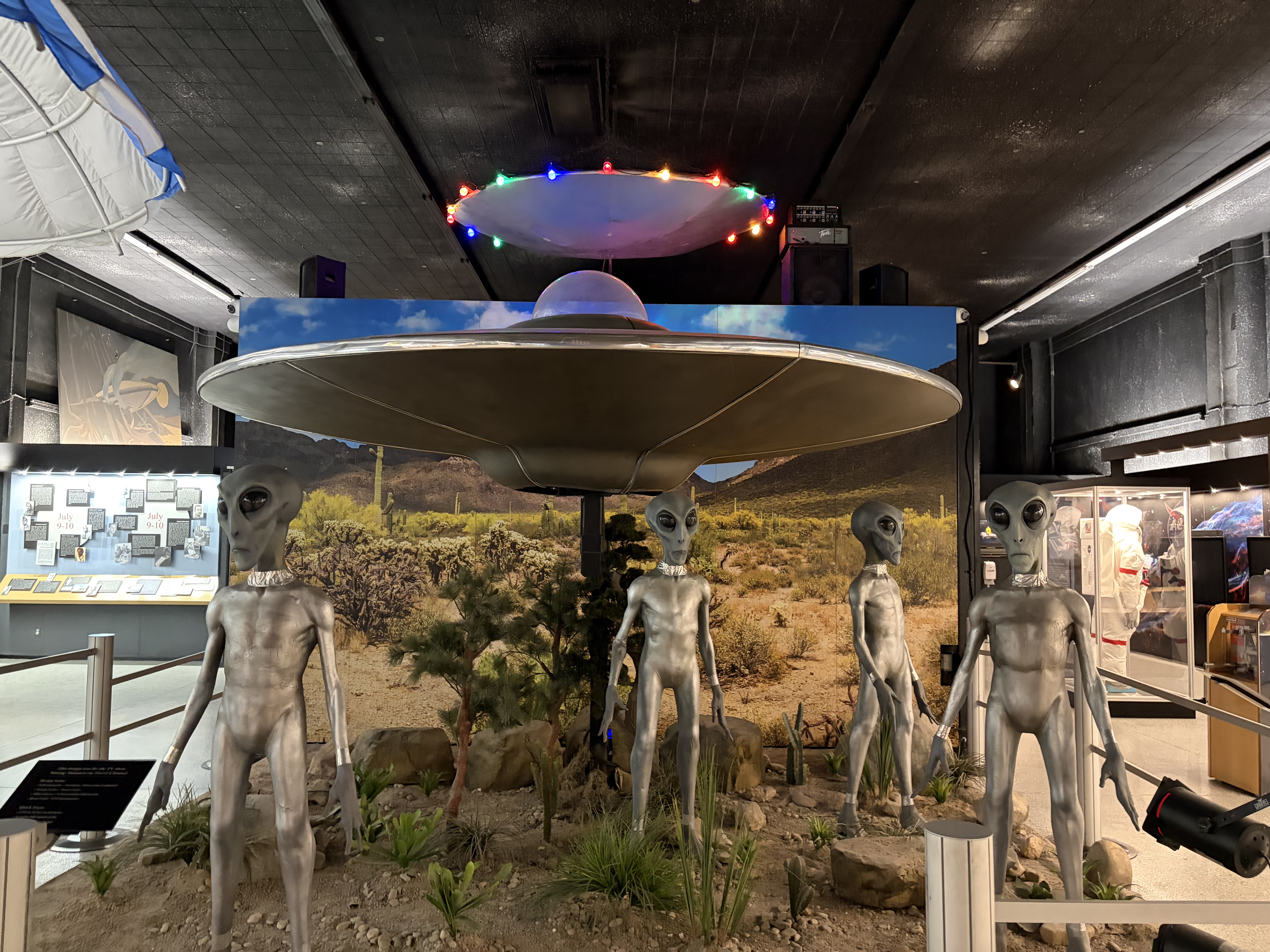 The Roswell UFO Museum and Research Center is a popular place to learn about an alleged 1947 incident. (Mindy Sink, Special to The Denver Post)