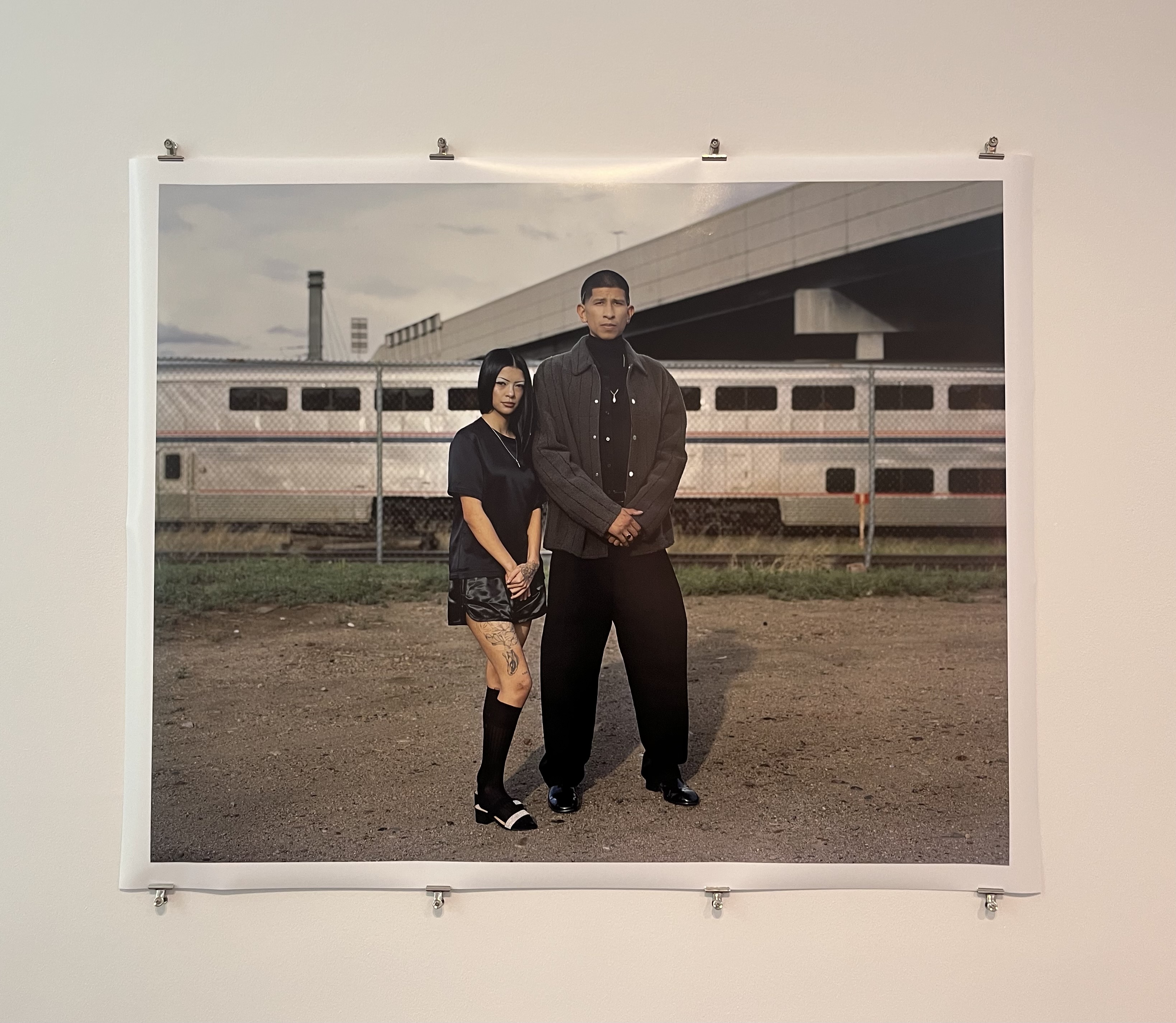 One of several photographic portraits in the exhibit by Marcus Correa. (Ray Mark Rinaldi, Special to The Denver Post)