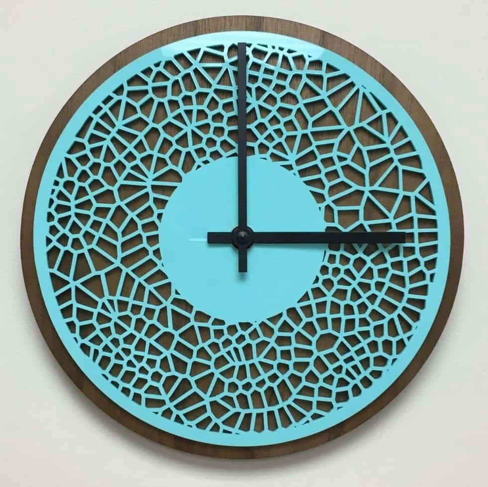 Denvers Designs Modern Wall Clocks Wood Coasters Wood Wall Clocks