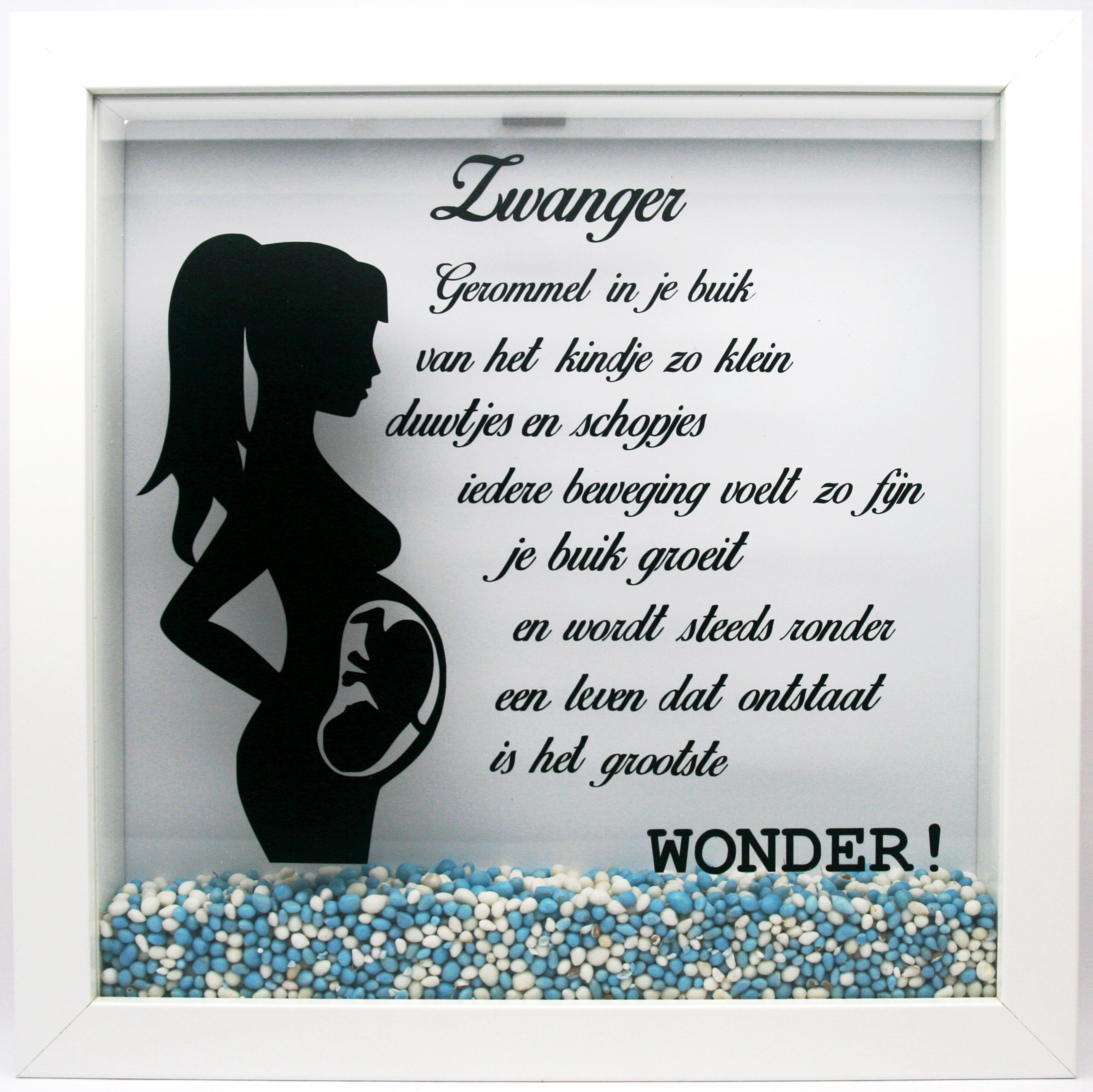 3D zwangerschapsgedicht – D&amp;W Creations
