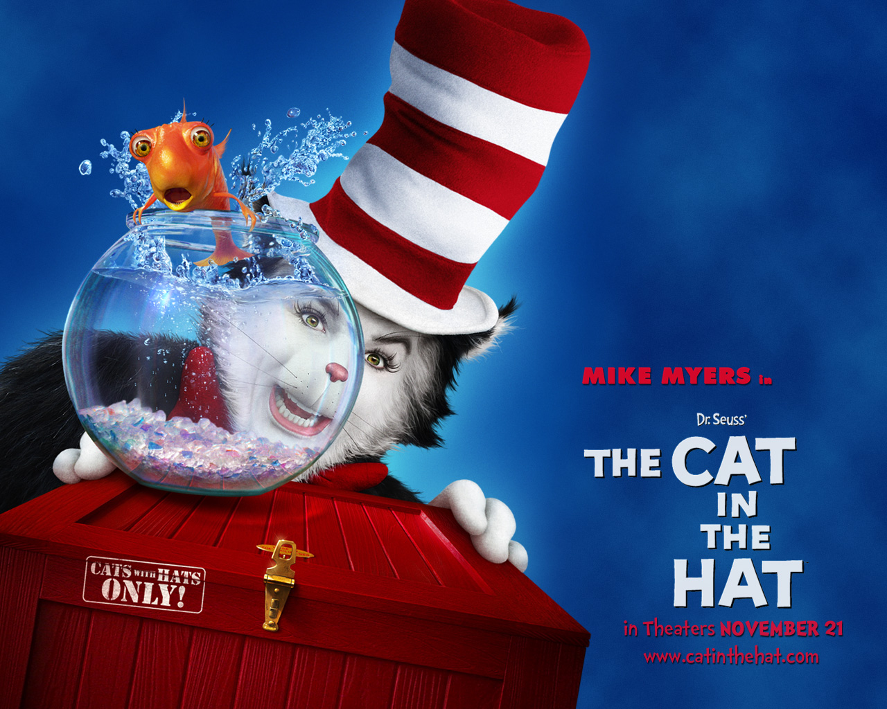Dr seuss' the cat in the hat **** (2003, mike myers, spencer breslin, dakota fanning)