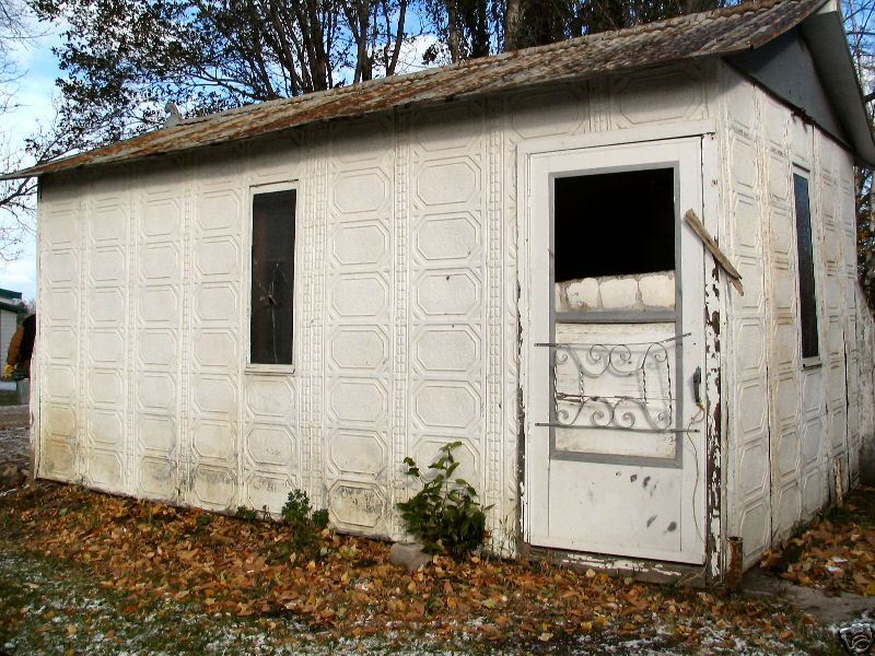 Sickies garage burgers & brews: 1912 Rusk Auto House 12' X 18' Prefabricated Car Garage