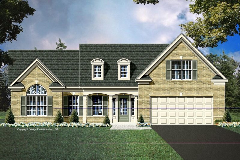 Symone house plan rendering