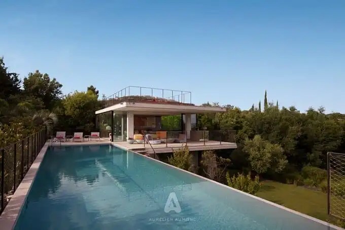 Contemporary Private House in the Gulf of St. Tropez, France