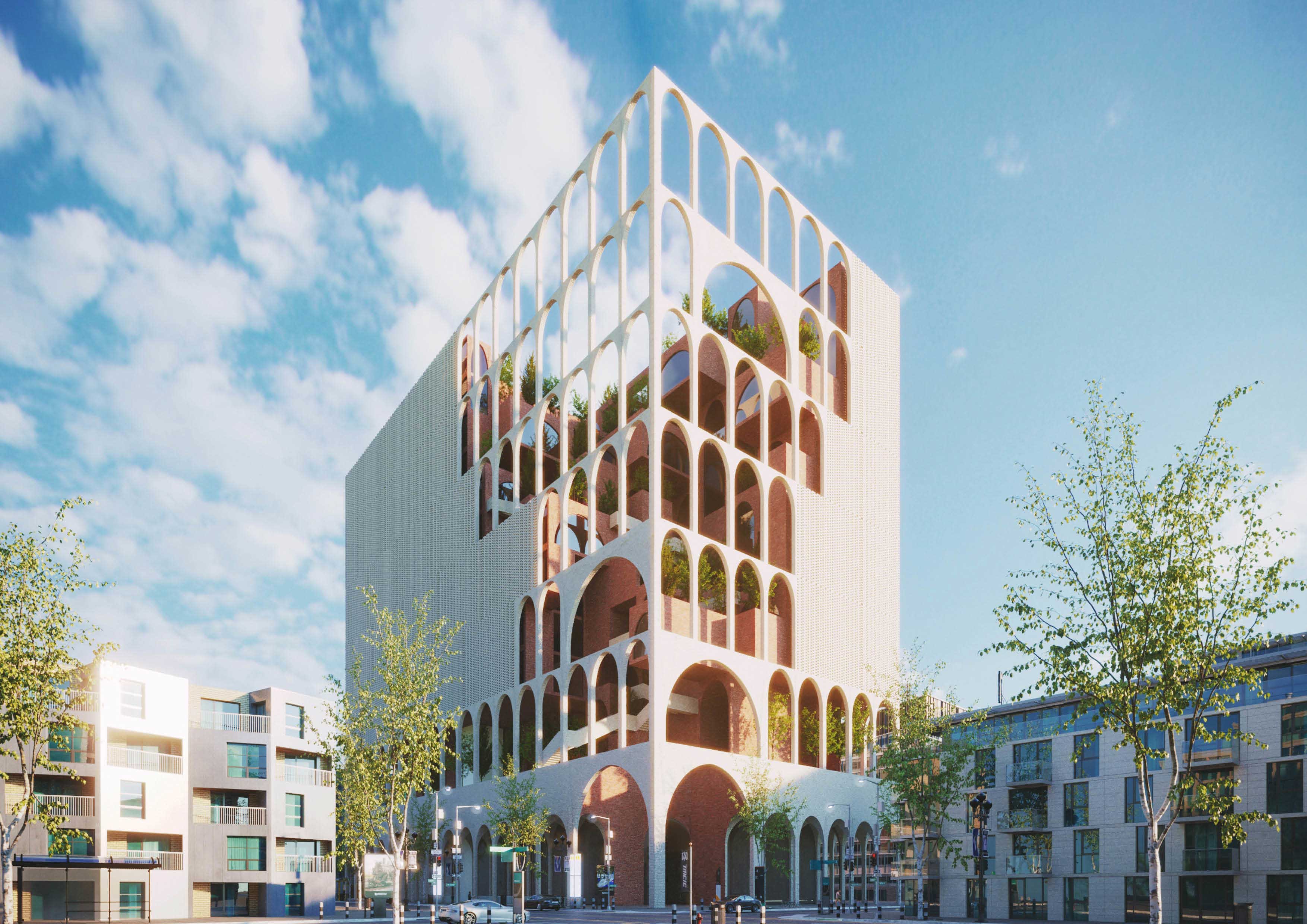 Overall Street View- Tagh Behesht -RVAD Studio | Image © Hassan Dehghanpour via v2com