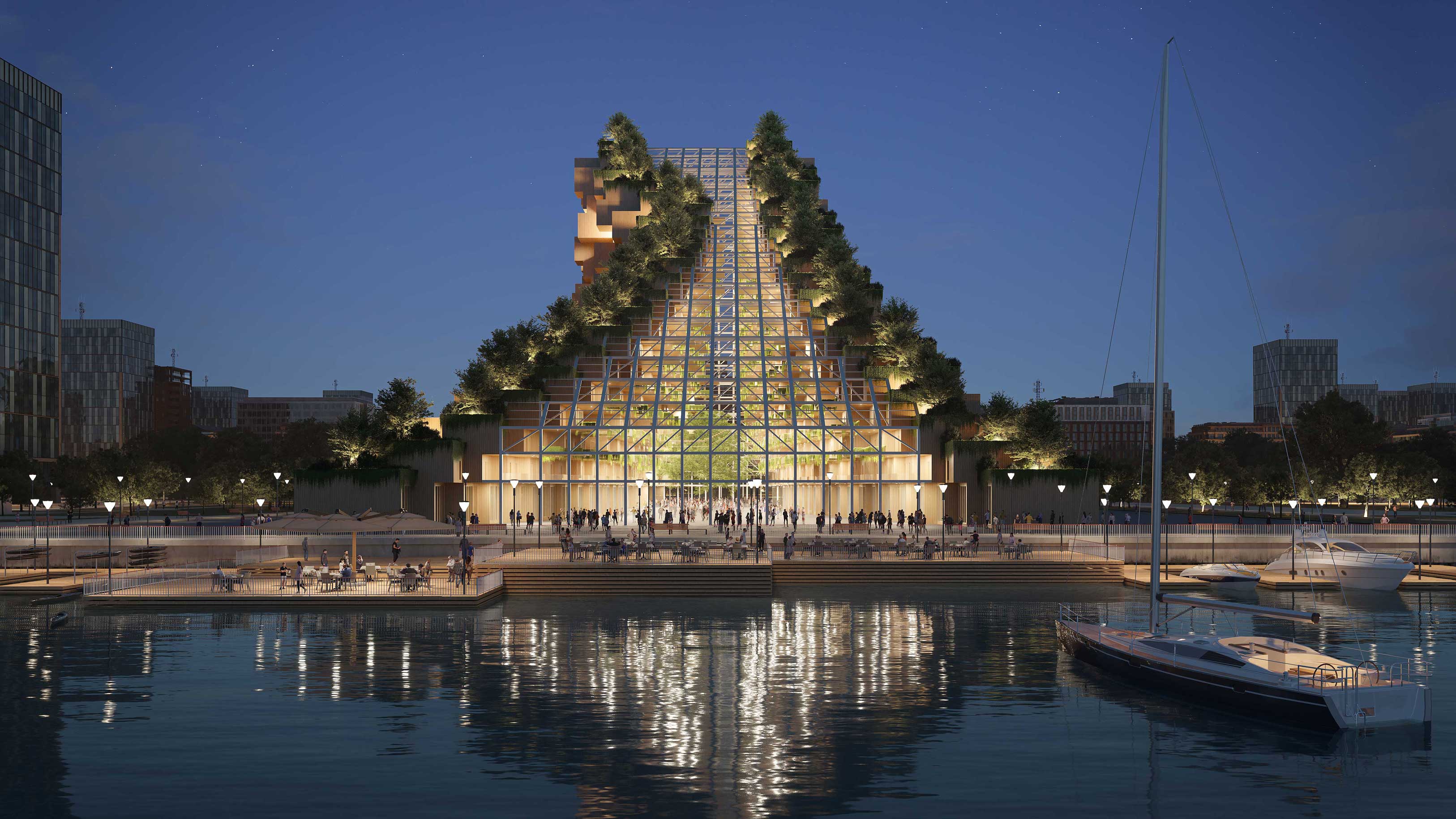 PoroCity - Stefan Al Architects, Matt Casaverde, Adrian Emanuel | Image by Spectrum Visualization