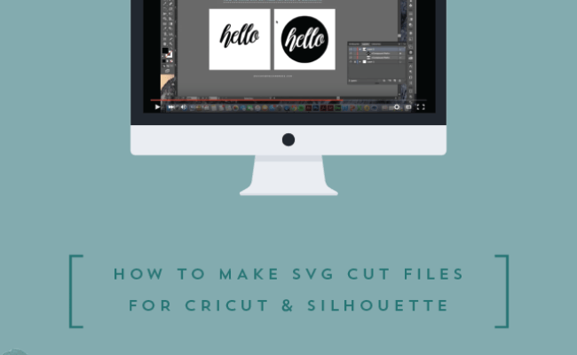 Download How To Make Svg Cut Files For Cricut Silhouette Cute766