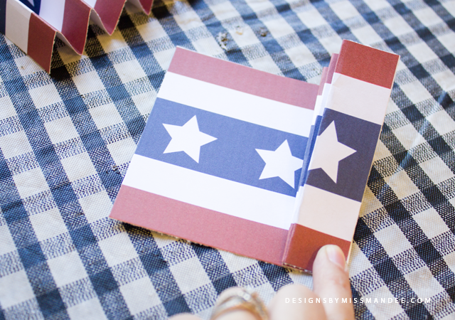 Patriotic Bunting - Designs By Miss Mandee