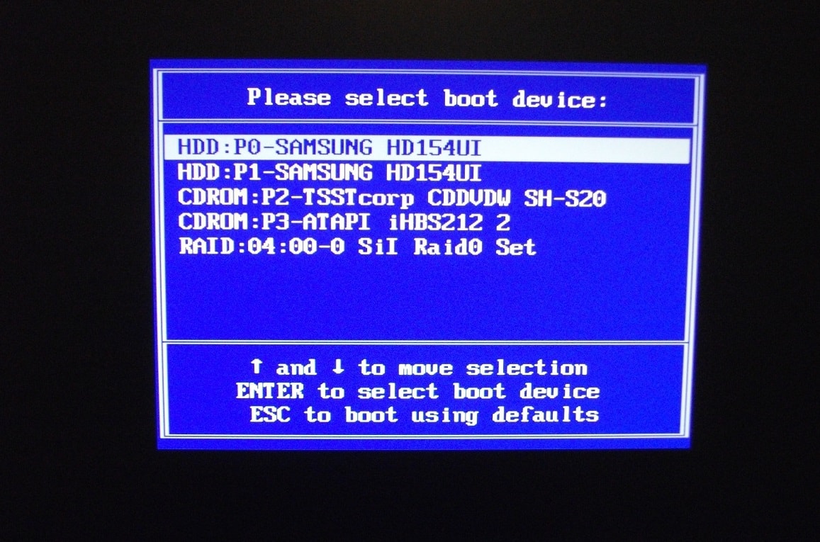 fra nu af forberede Tablet How to Quick Boot A USB or CD/DVD Directly from the Boot Menu? –  DESKDECODE.COM