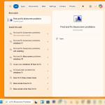 Find And Fix Bluescreen Problems search on starst menu-min