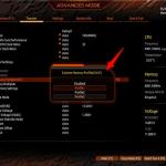 Turn Off RAM’s XMP In BIOS