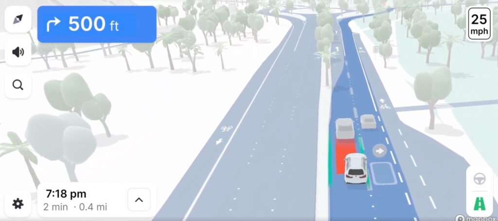 Toyota Brings New Mapbox Based Navigation System To 2026 RAV4 Mapbox 3D Live Navigation 1024x454 