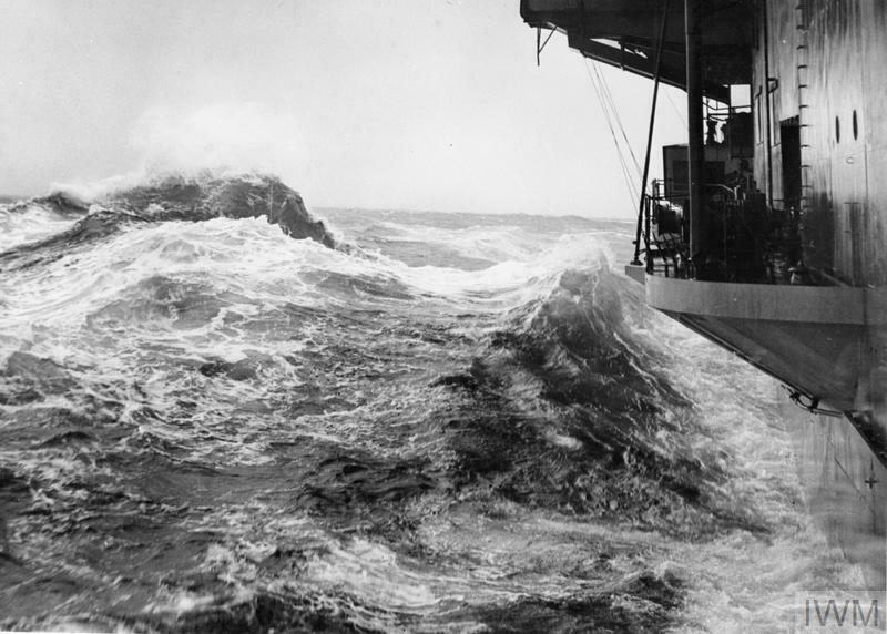 HMS Trumpeter in the Atlantic Jan 1944