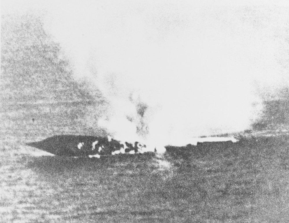 HMS Dorsetshire sinking