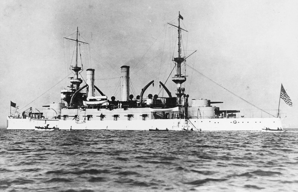 USS Kearsarge (BB-5) in 1903