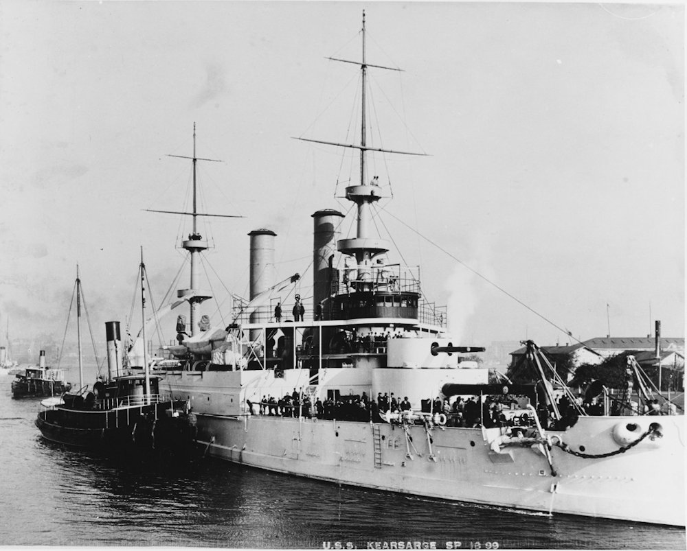 Kearsarge (BB-5) just prior to completion