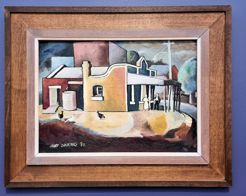 Country Town in Gippsland by Shay Docking Gippsland Art Gallery Sale
