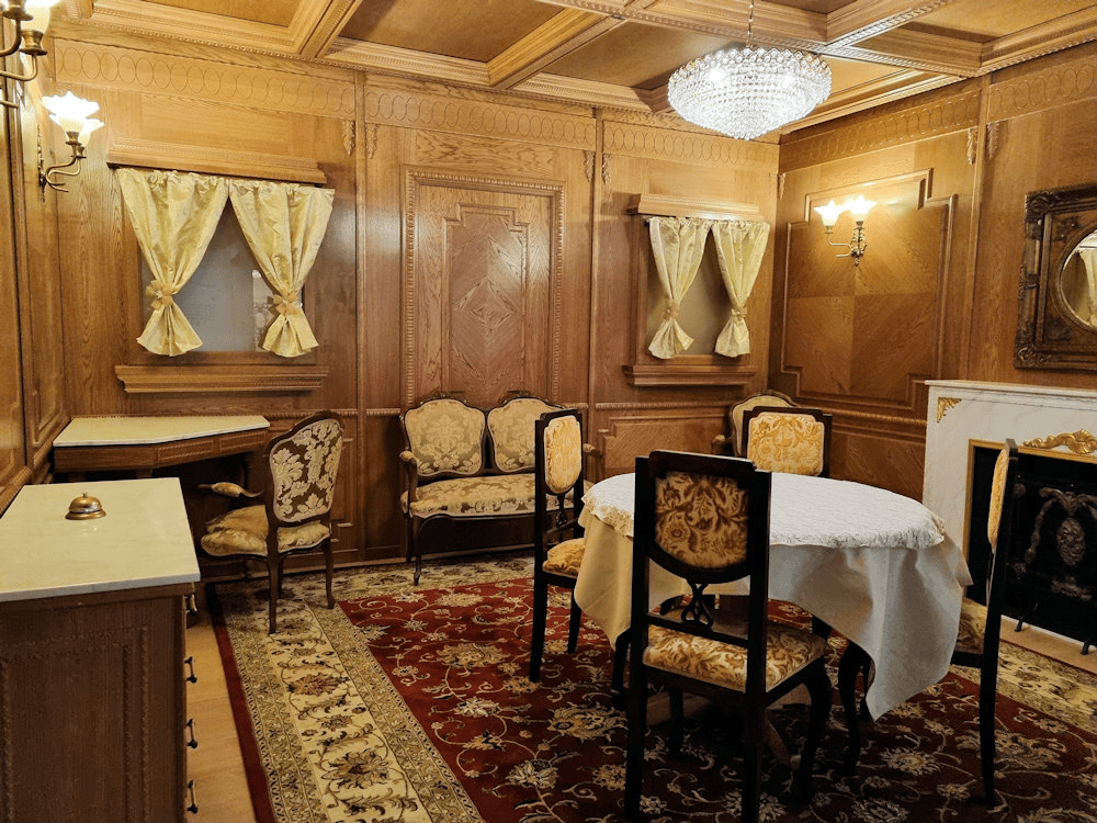 First-class cabin