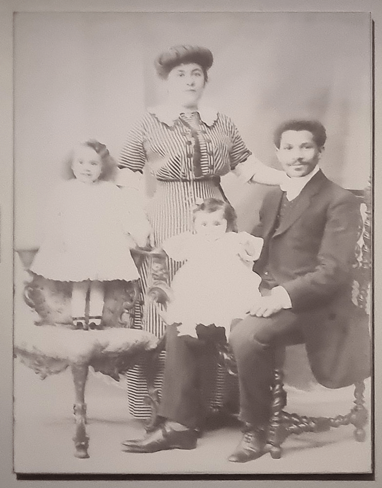 The Laroche family. Mother and daughters survived, but the father drowned