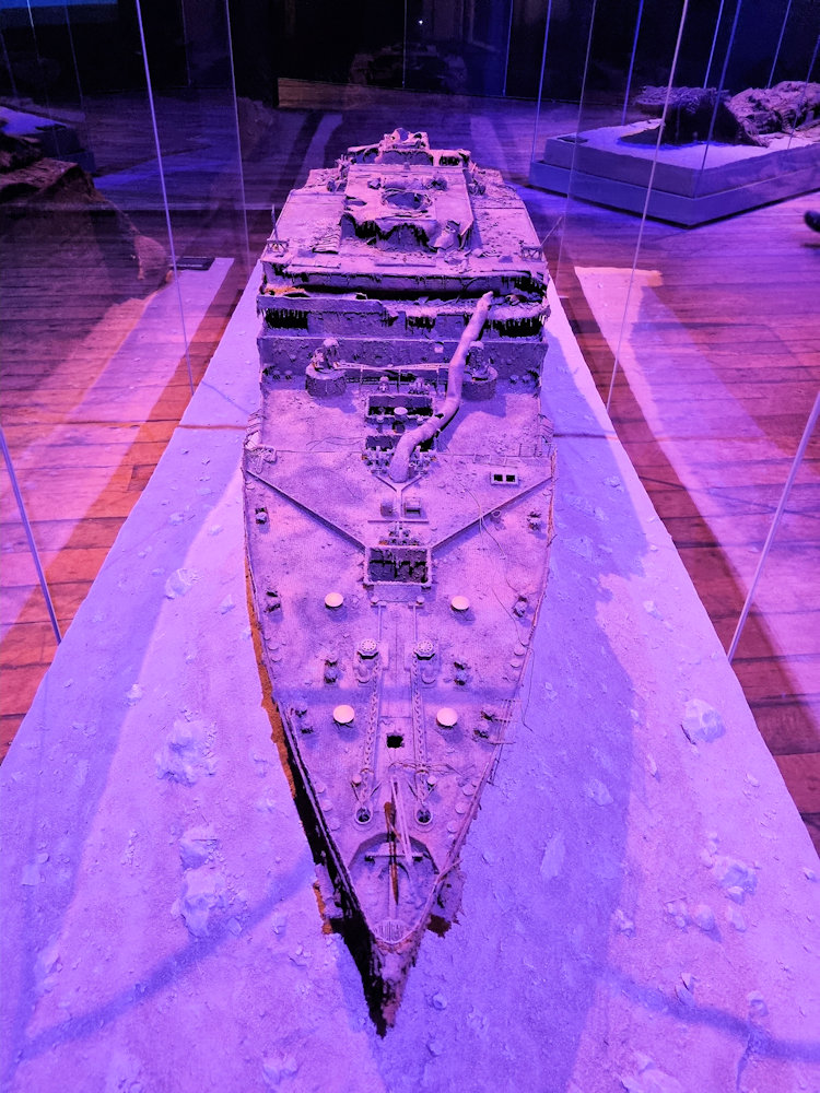 Bow of the wreck