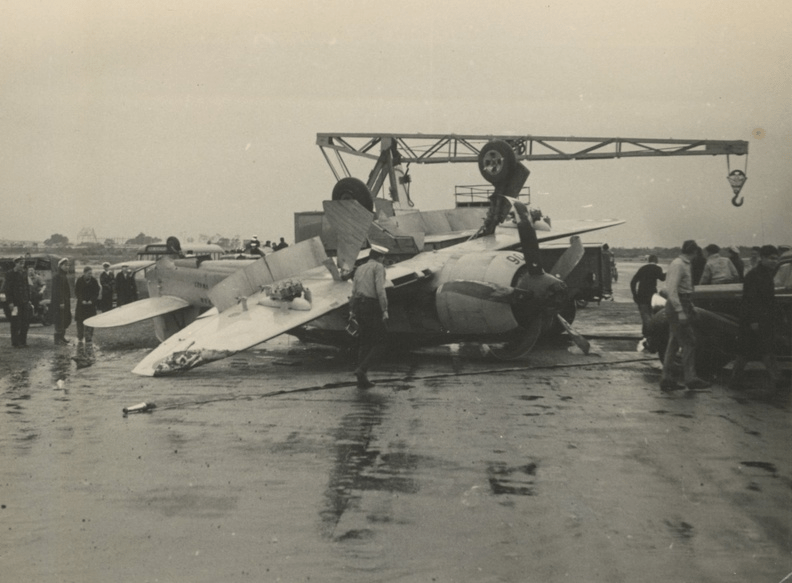 Sea Fury VW627 crash at Nowra