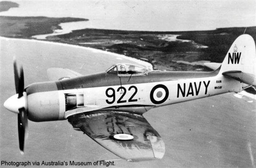 Sea Fury WH581