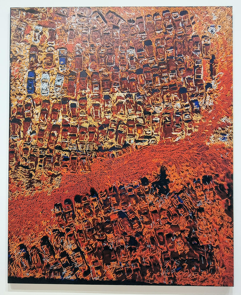 Seven Sister by Nyunmitti Burton a Wynne Prize 2025 Finalist Art Gallery of New South Wales August 2025