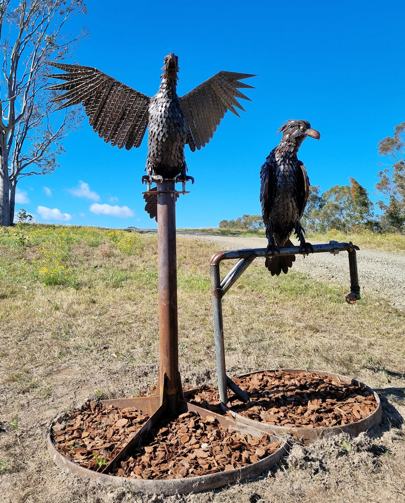 Birds of a Feather by Eric Hull Sculptures on the Farm Dungog 2025