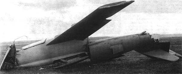 The crashed Bisnovat 5-1