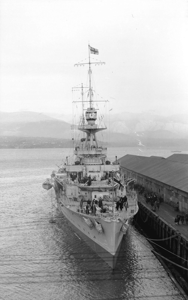 HMS Raleigh at Vancouver