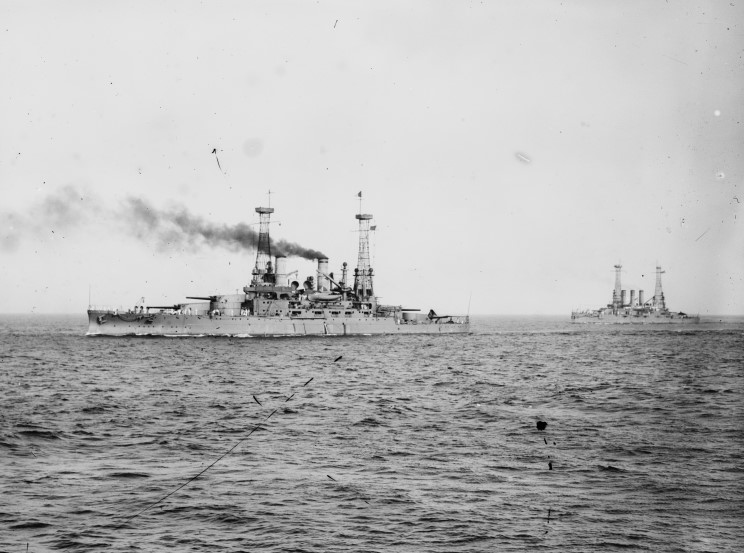 USS Michigan BB-27 and USS Nebraska BB-14