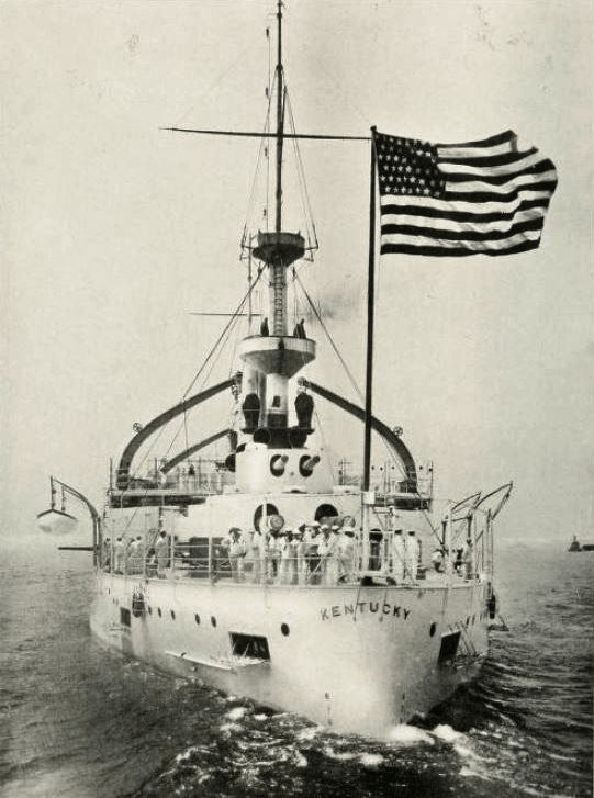 USS Kentucky BB-6 May 1901