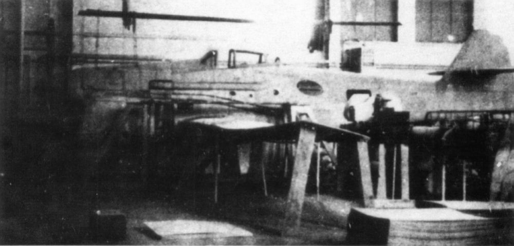 Blohm & Voss Bv 155C wooden mock-up